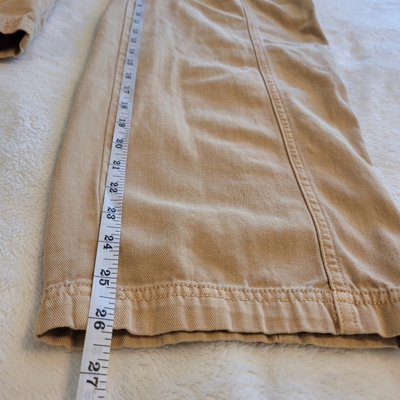 Universal Thread 100% Cotton Khaki  Straight Leg Pants Women's Size 4 - Picture 12 of 14